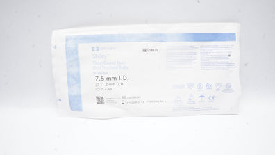 Covidien 18875 Shiley TaperGuard Oral Tracheal Tube 7.5mmID x 11.2mmOD x 25.4mm
